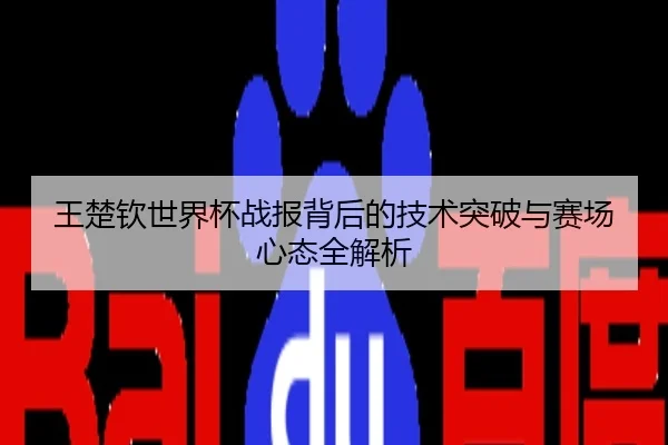 王楚钦世界杯战报背后的技术突破与赛场心态全解析